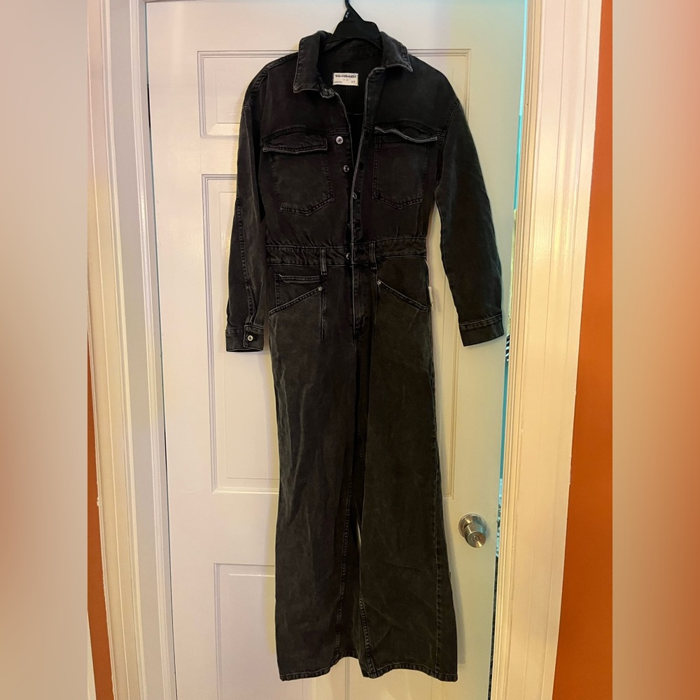 NWT Black  Denim Jumpsuit by We the Free